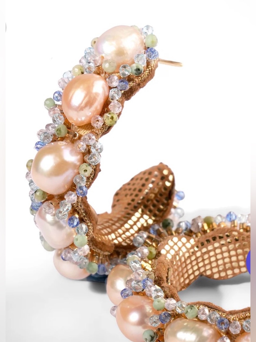 Deepa Gurnani Gali Earrings NWOT $275 Retail